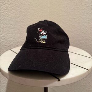 Disney Black Minnie Mouse Cap
